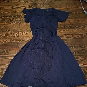 Ever Pretty Navy Midi Dress